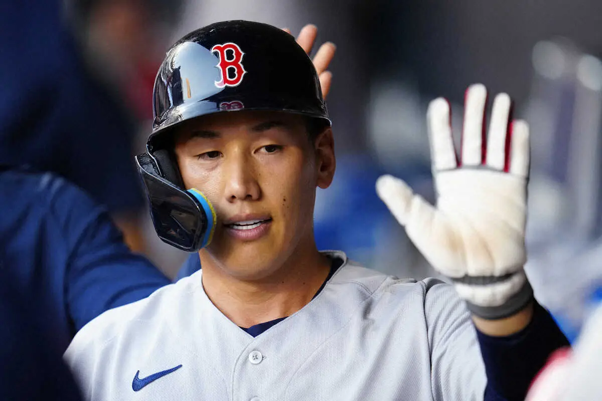 【画像・写真】レッドソックス・吉田正尚は17試合ぶりの特大8号2ラン　3安打は今季6度目　チームも6連勝
