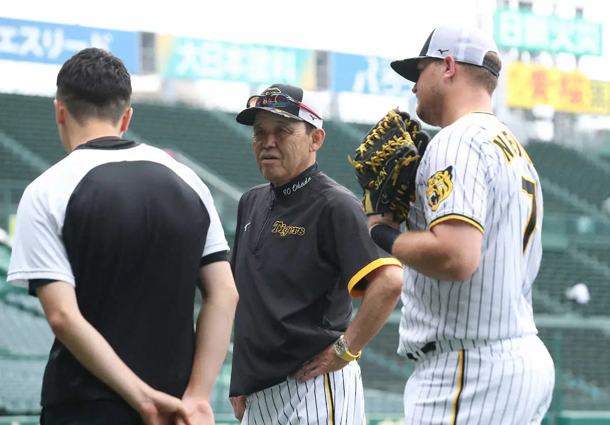 【画像・写真】今永撃ちの急先鋒！阪神・岡田監督が明言「いくよ、そら」ノイジー3番復帰＆森下昇格即スタメンも濃厚