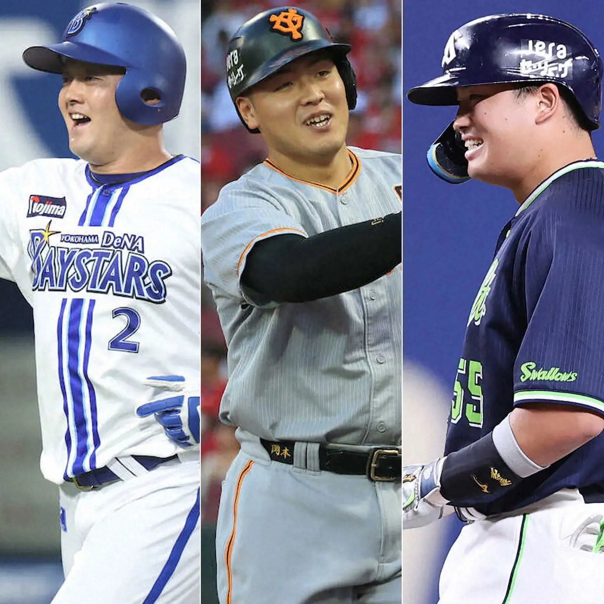 【画像・写真】リーグ戦再開日に“珍現象”セ3試合全てで4番が今季10度目の勝利打点！牧、村上、岡本和のトリプル侍