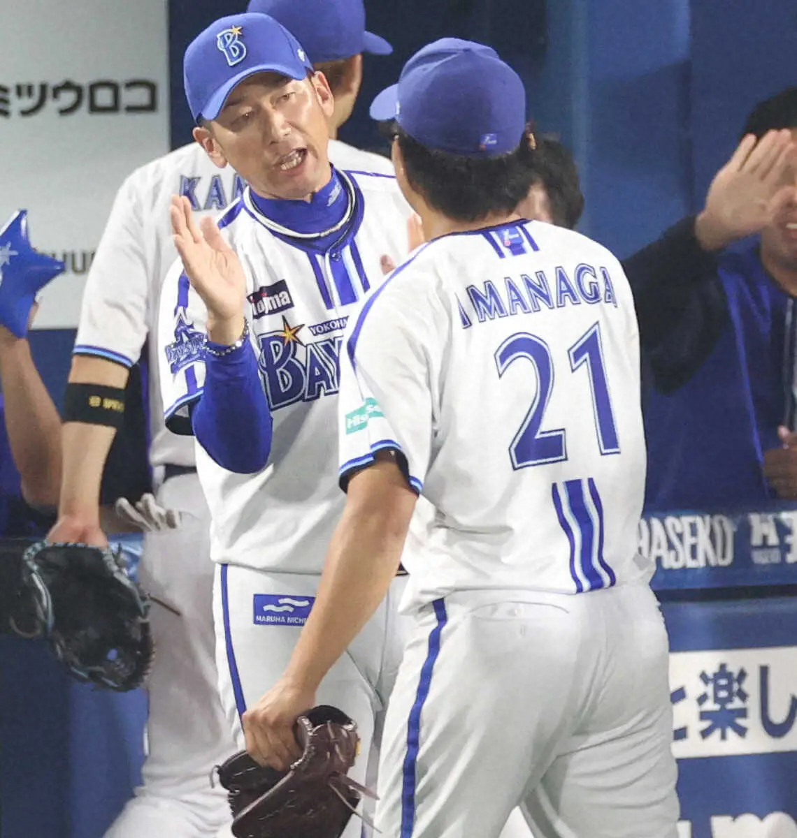 【画像・写真】DeNA・三浦監督「9回任せたと話した」　完投で5勝目の今永を称賛「試合をコントロールしてた」