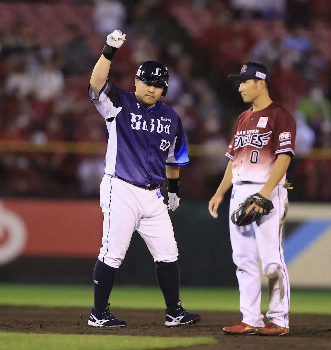 【画像・写真】西武・おかわりV打　今季初3打点で通算1321打点！川上哲治超え歴代単独14位