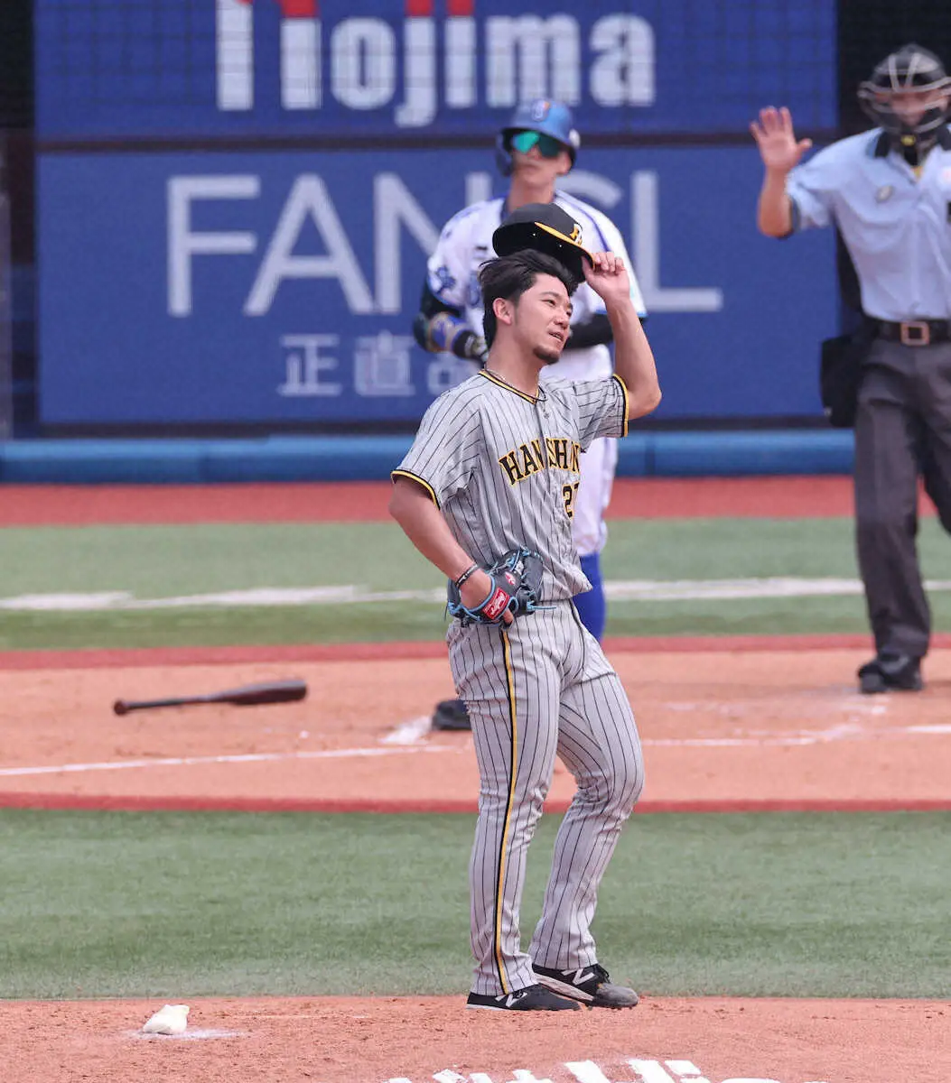 【画像・写真】阪神・伊藤将　7回6安打2失点も打線の援護なく5戦白星なし　東との初の投げ合いで粘投