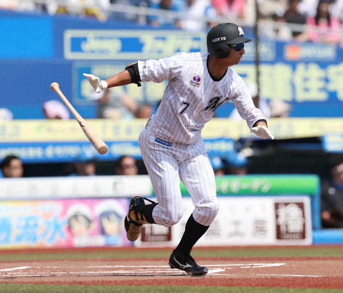 【画像・写真】ロッテ・福田秀平　1軍復帰初戦で躍動!マルチ安打に盗塁も決めネット歓喜「応援歌に感動」「救世主かも」
