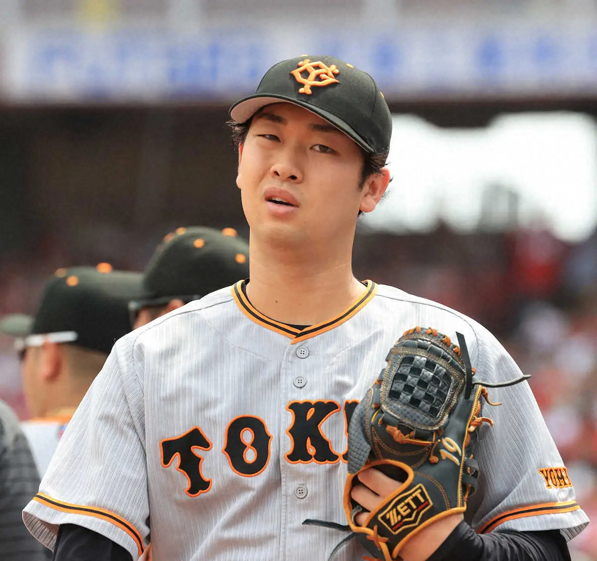 【画像・写真】巨人・山崎伊　6回途中降板で5勝目ならず　得意のバットでは結果も