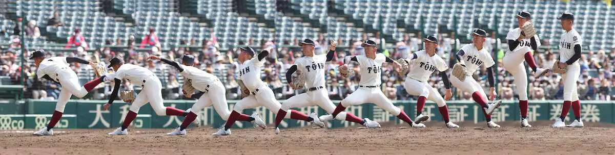 【画像・写真】能見篤史氏が投球フォーム分析　「柔の前田」と「剛の東松」　注目の高校生ドラ1候補左腕に迫る