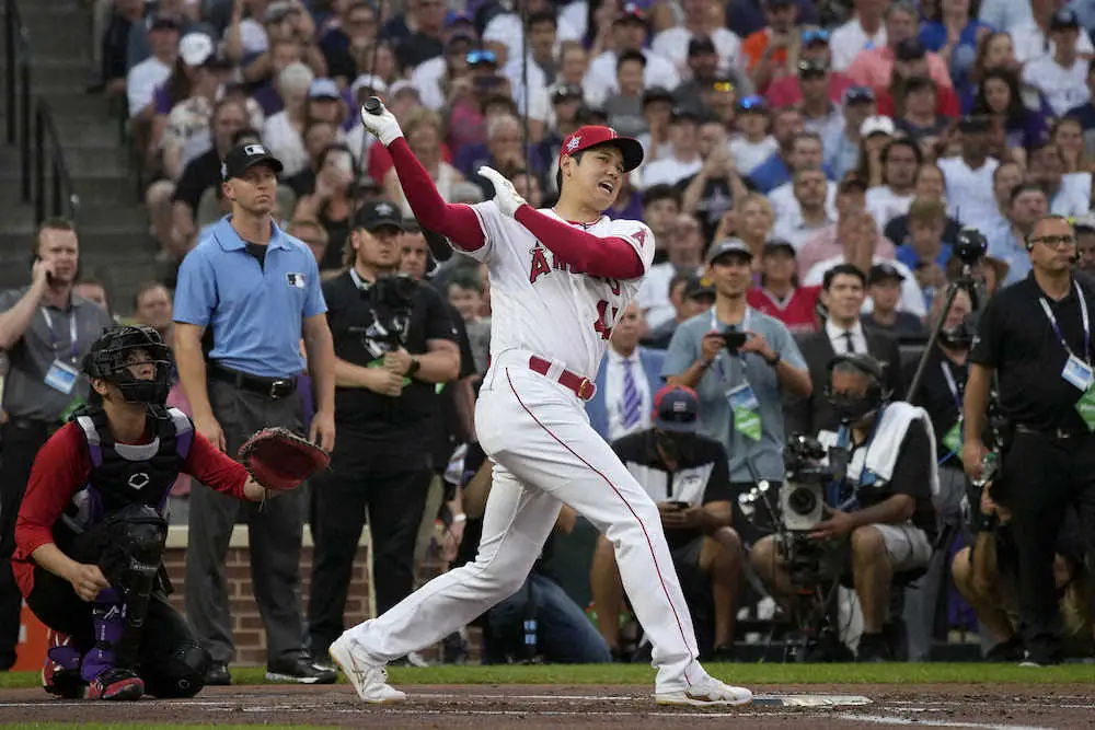 【画像・写真】エンゼルス・大谷　球宴HR競争出る？出ない？ヌートバー「凄いショー見てみたい」