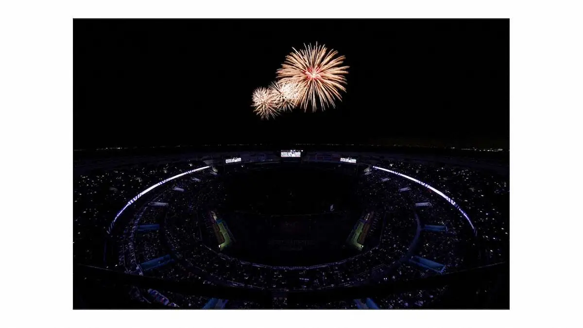 【画像・写真】ZOZOマリンで打ち上げ花火400発！8・13ロッテVS西武戦