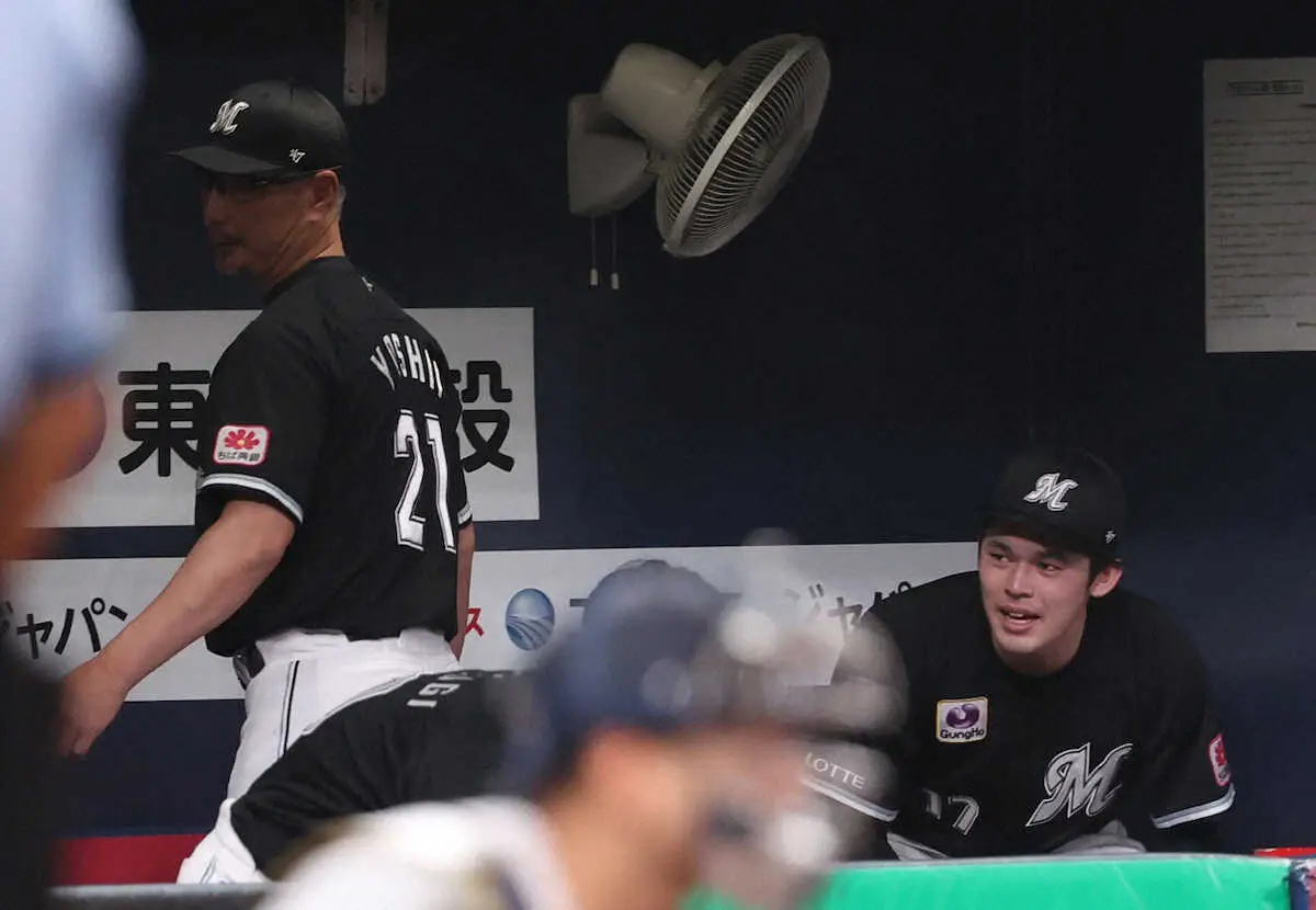 【画像・写真】ロッテ朗希　宮城と魂の投げ合い107球「お互いこれからレベルアップできるよう競い合っていきたい」