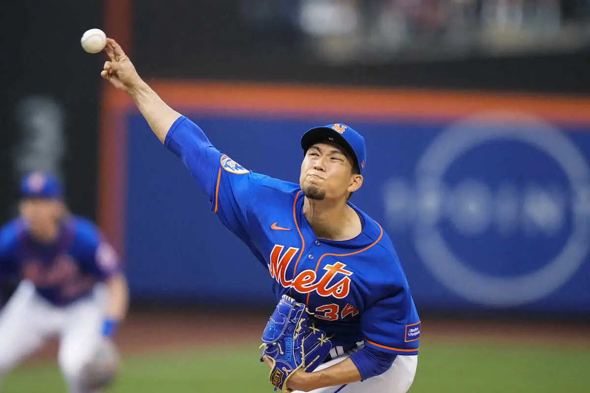 【画像・写真】メッツ・千賀滉大は5回2失点　7勝目はお預けも2度目の中4日登板で合格点