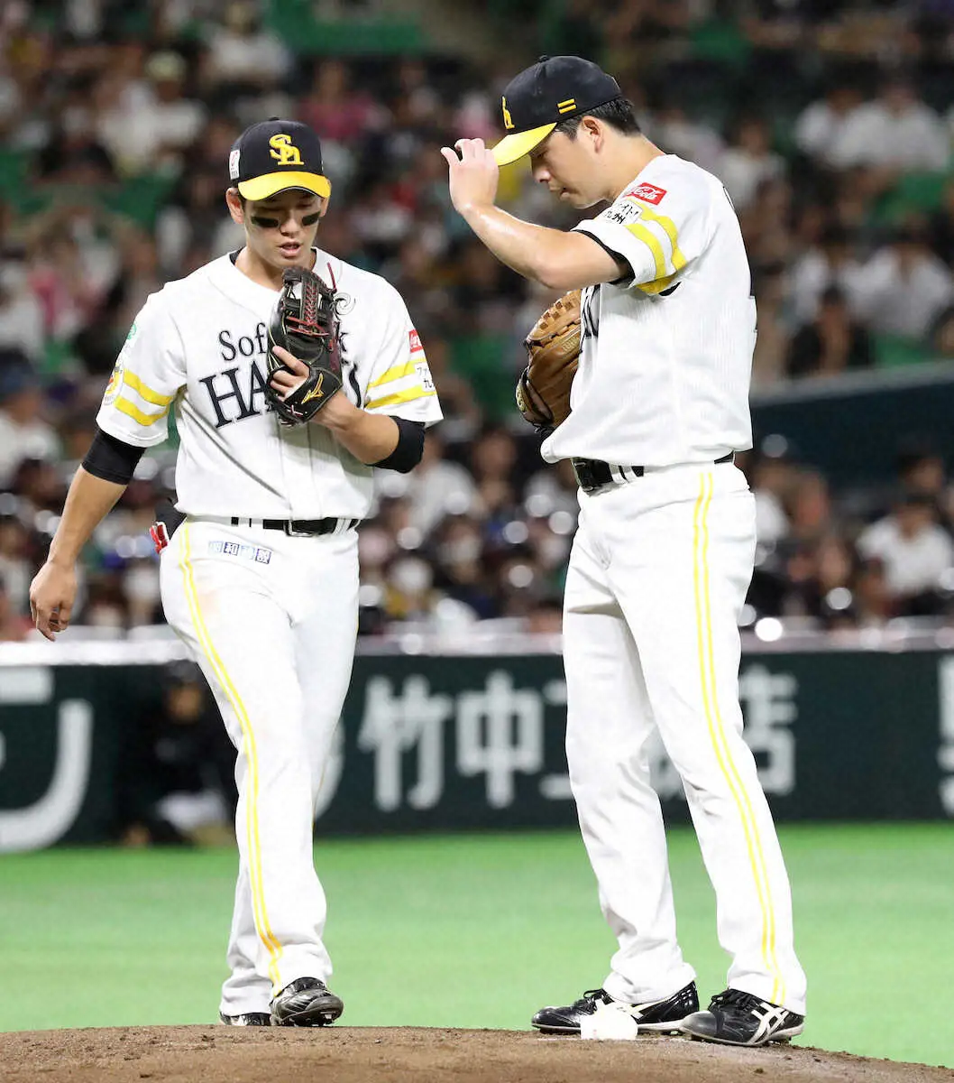 【画像・写真】「特例2023」から復帰のソフトB・大関は5回途中2失点　一時は体重4キロ減