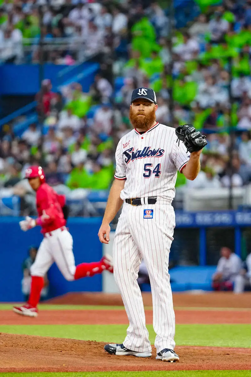 【画像・写真】ヤクルト　広島戦7連敗　サイスニード6失点KO　打線は沈黙