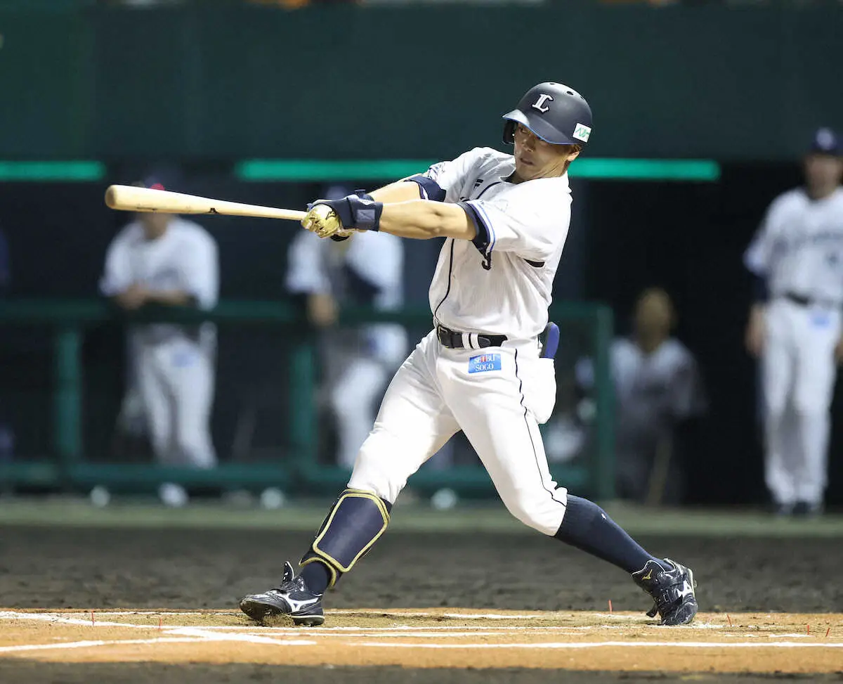 【画像・写真】【隠しマイク】西武・蛭間　早大先輩・有原に「打席からあいさつしましたけど、コテンパンに」