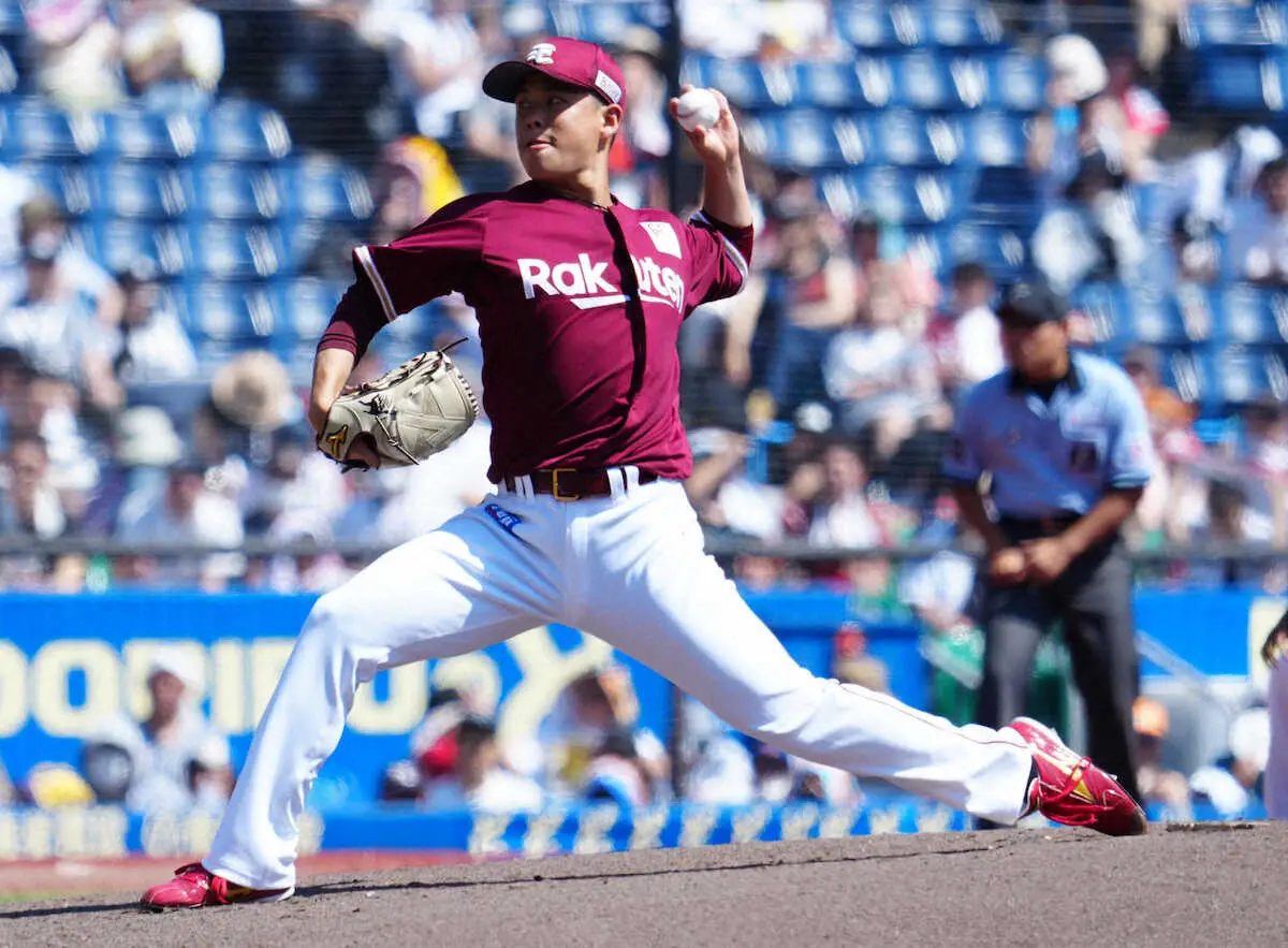 【画像・写真】楽天・藤井「素直にうれしい」430日ぶり勝った！昨年プロ初勝利のZOZOで　チームは最下位脱出
