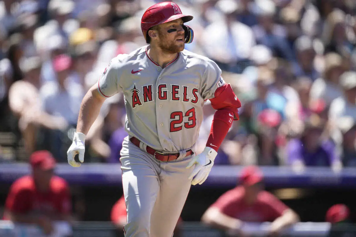 【画像・写真】エンゼルス、またも内野手が離脱　ドゥルーリーが左肩挫傷でIL入り　大谷に次ぐチーム2位の45打点