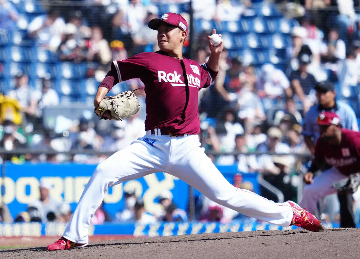 【画像・写真】楽天・藤井「失うものはない」　今季初登板も攻めの投球で5回2安打1失点初勝利