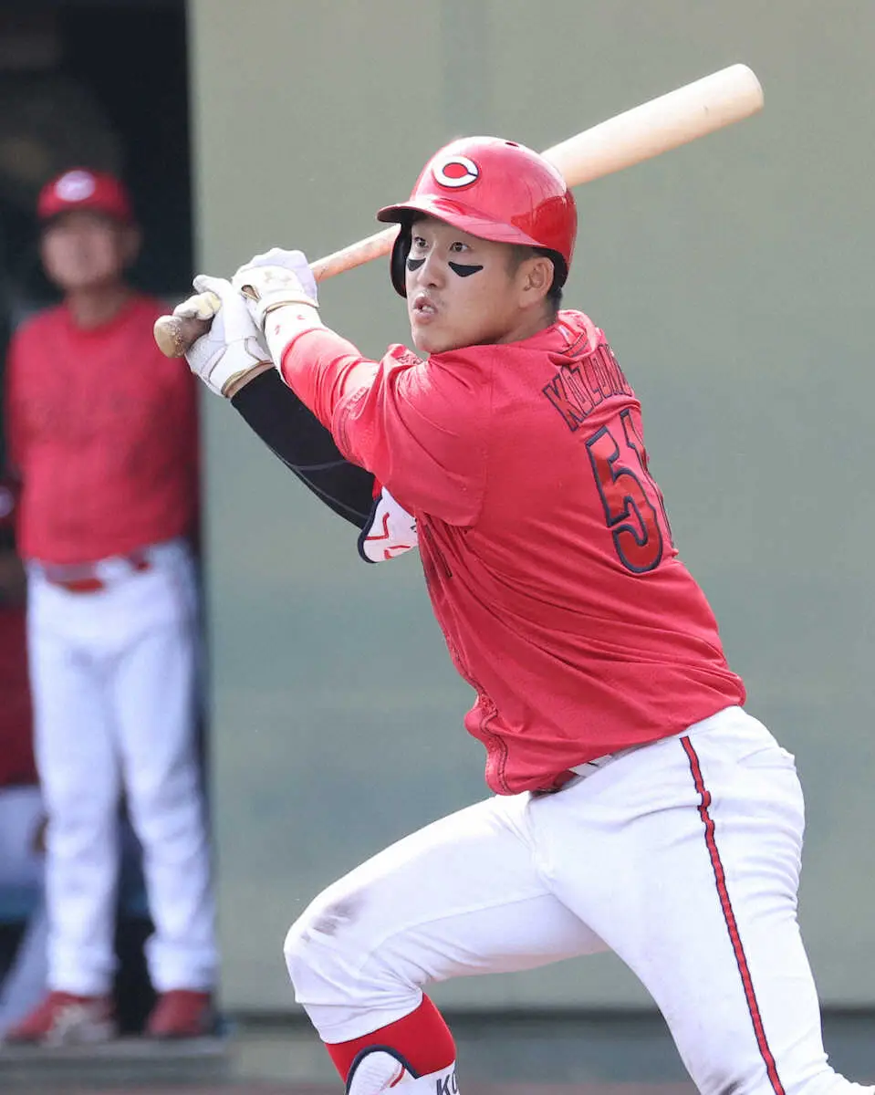 【画像・写真】広島・小園が1軍に合流　約2カ月半ぶりに昇格へ