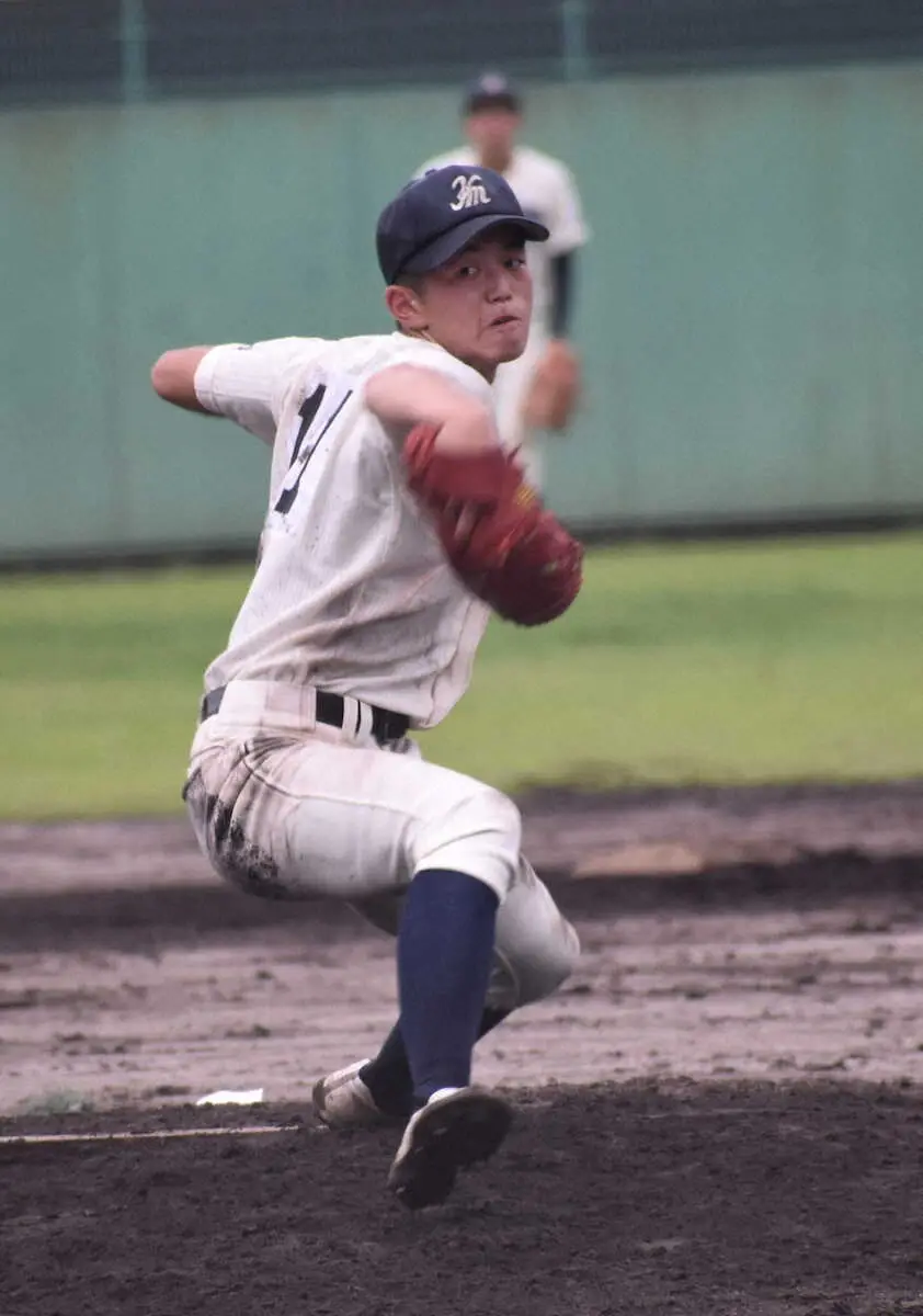 【画像・写真】鹿児島南が2年ぶり夏1勝　2年生の大谷が好救援　OBの長渕剛のパワーも力に