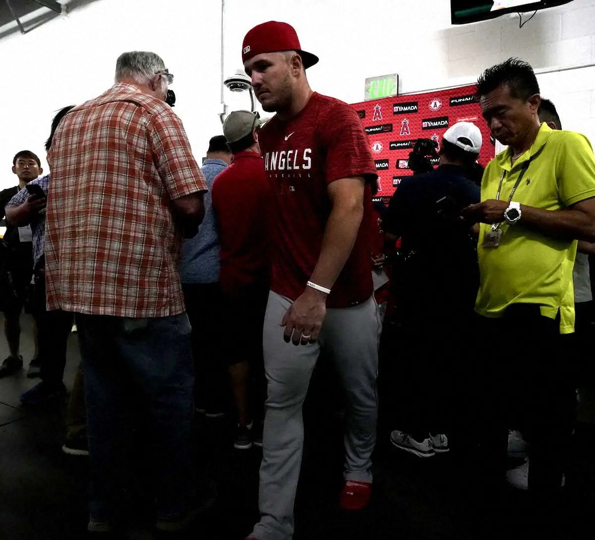 【画像・写真】エンゼルス・トラウト　IL入りで長期離脱必至「本当に悔しい」左手有鉤骨骨折