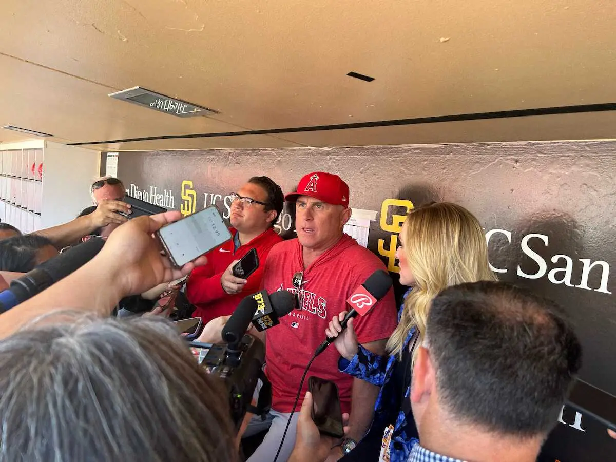 【画像・写真】大谷　右手中指爪とマメは軽傷　後半戦開幕戦先発へ　トラウトは左手有鉤骨を手術　指揮官「うまくいった」