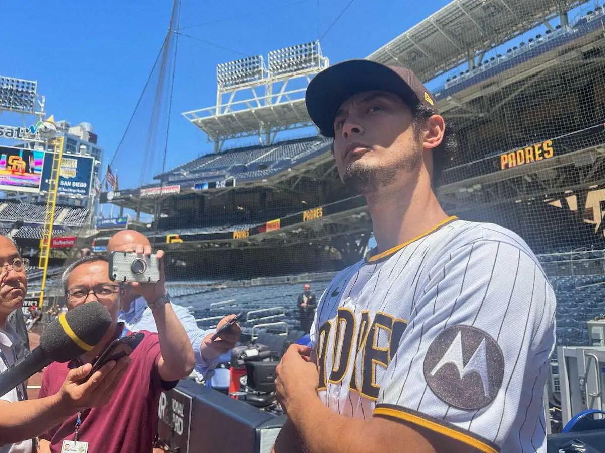 【画像・写真】ダルビッシュ次戦先発は8日メッツ戦、“二刀流”大谷の特徴について「日本人的だなって凄く思う」