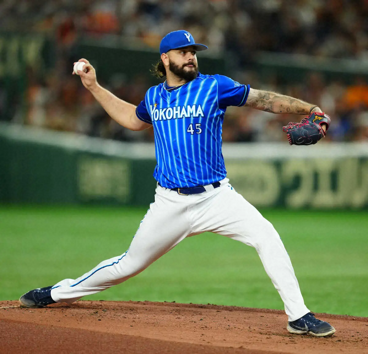 【画像・写真】DeNA・ガゼルマン、遠い白星…　来日ワースト被安打＆失点降板　開幕3連勝以降、8戦連続勝ち星なし