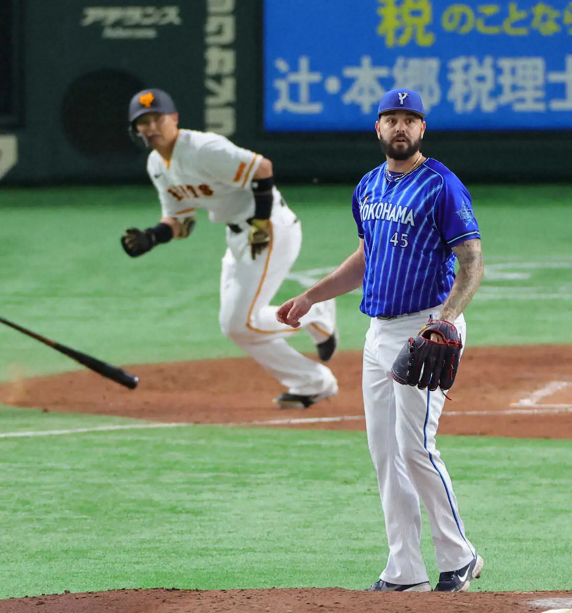 【画像・写真】DeNA　今季6度目零封負けで連勝ストップ　投打とも巨人に圧倒され…