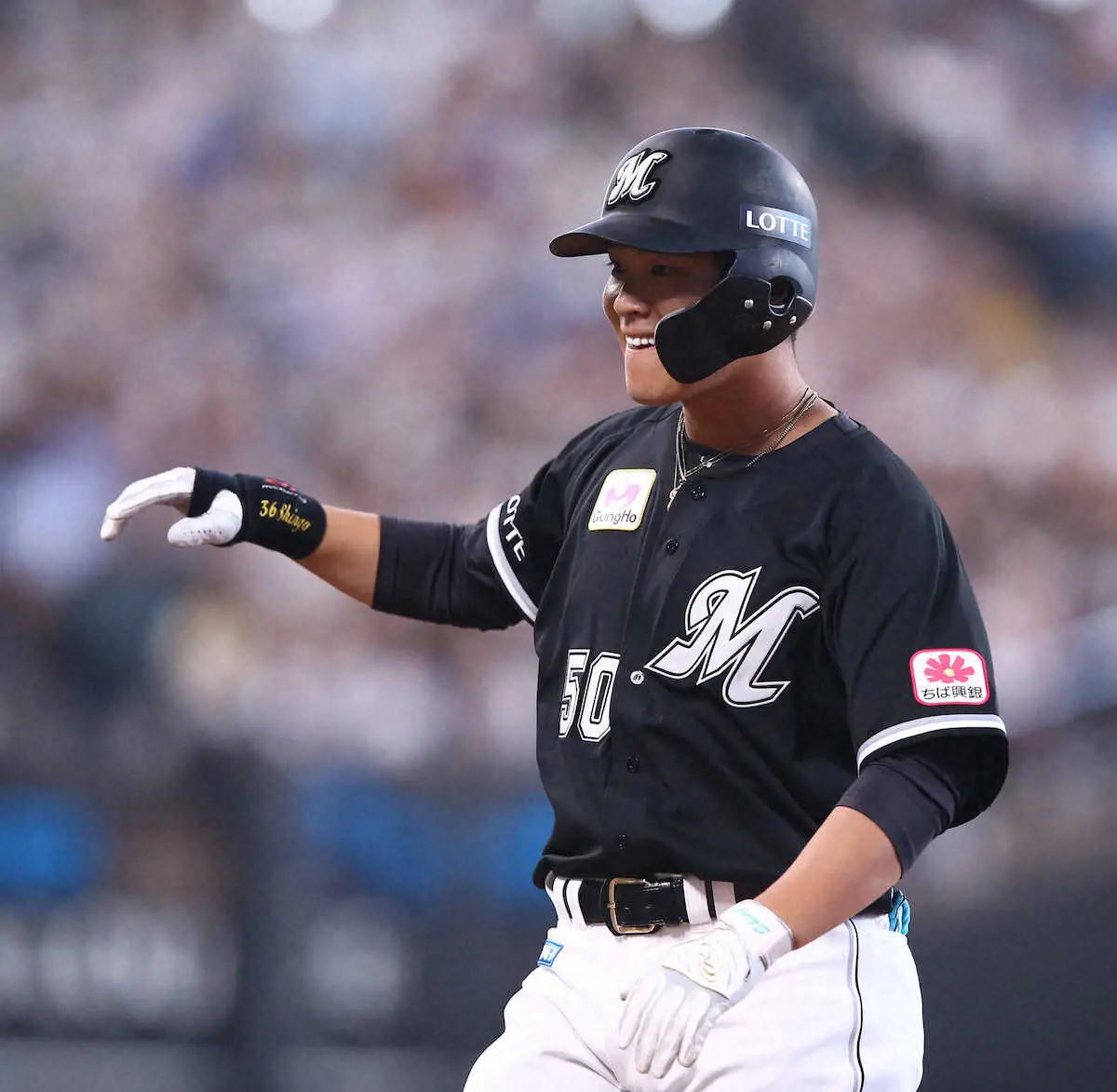 【画像・写真】ロッテ　石川慎吾が“デビュー”から3打席連続安打でチャンスメーク　ファン「巨人様アリガトね」の声