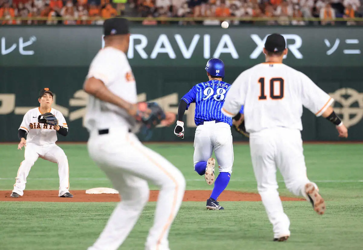 【画像・写真】DeNA　0―0延長12回に牧が千金14号決勝ソロ！三浦監督も「ベンチ総立ちで興奮」会心デスターシャ