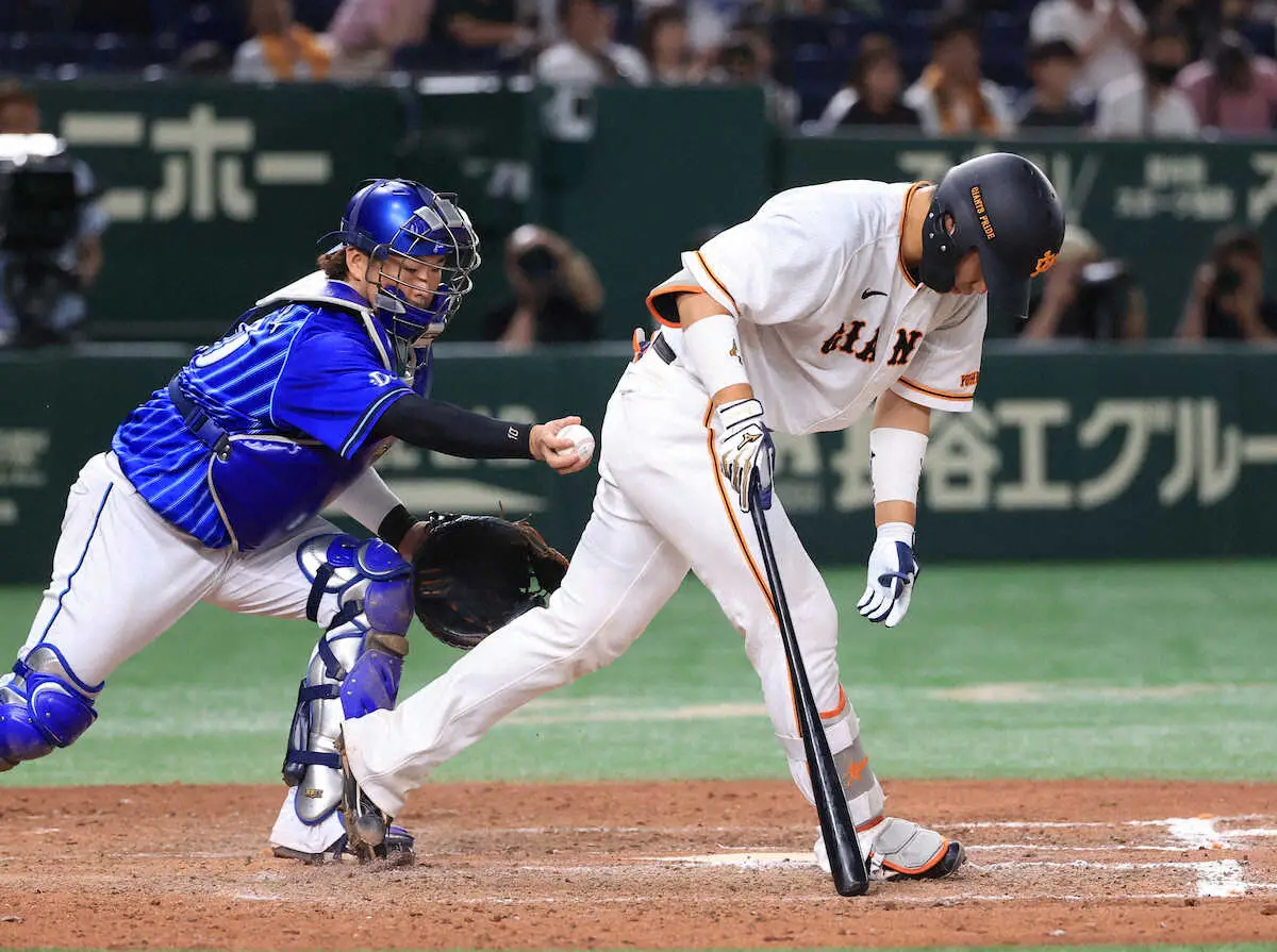 【画像・写真】巨人、わずか3安打で零敗…響いた5番・大城卓のバントミス　岡本和3出塁も得点につながらず
