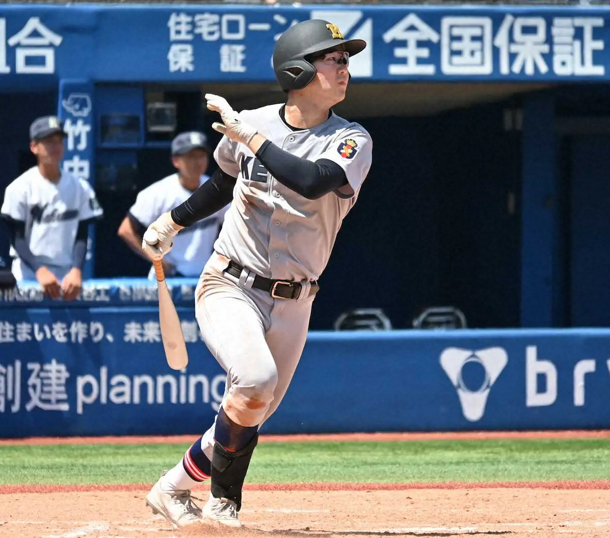 【画像・写真】慶応　2季連続甲子園へ快勝発進　清原のライバル・延末の先制3点三塁打で勢い