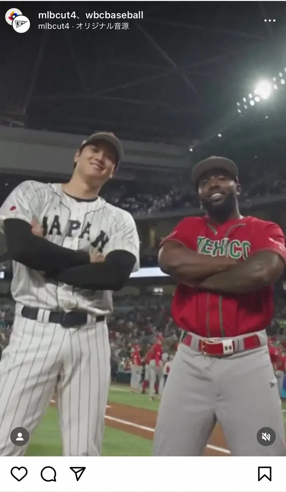 【画像・写真】レイズ・アロザレーナ　「腕組みドヤ顔」ポーズ、WBCで大谷がマネ　「あれは面白かった」