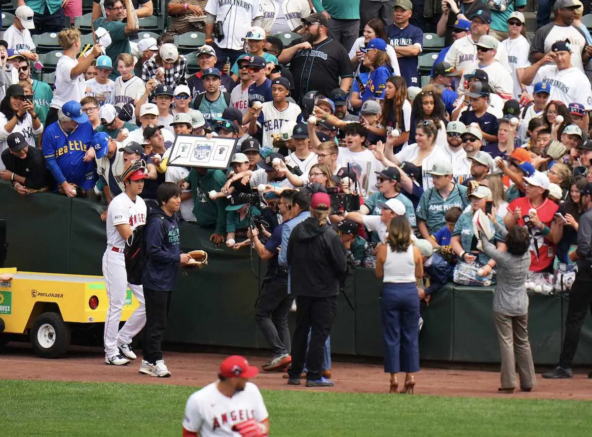 【画像・写真】エンゼルス・大谷の去就に記者も選手もファンも興味津々　移籍有力候補のド軍正捕手は「95％うちに来る」