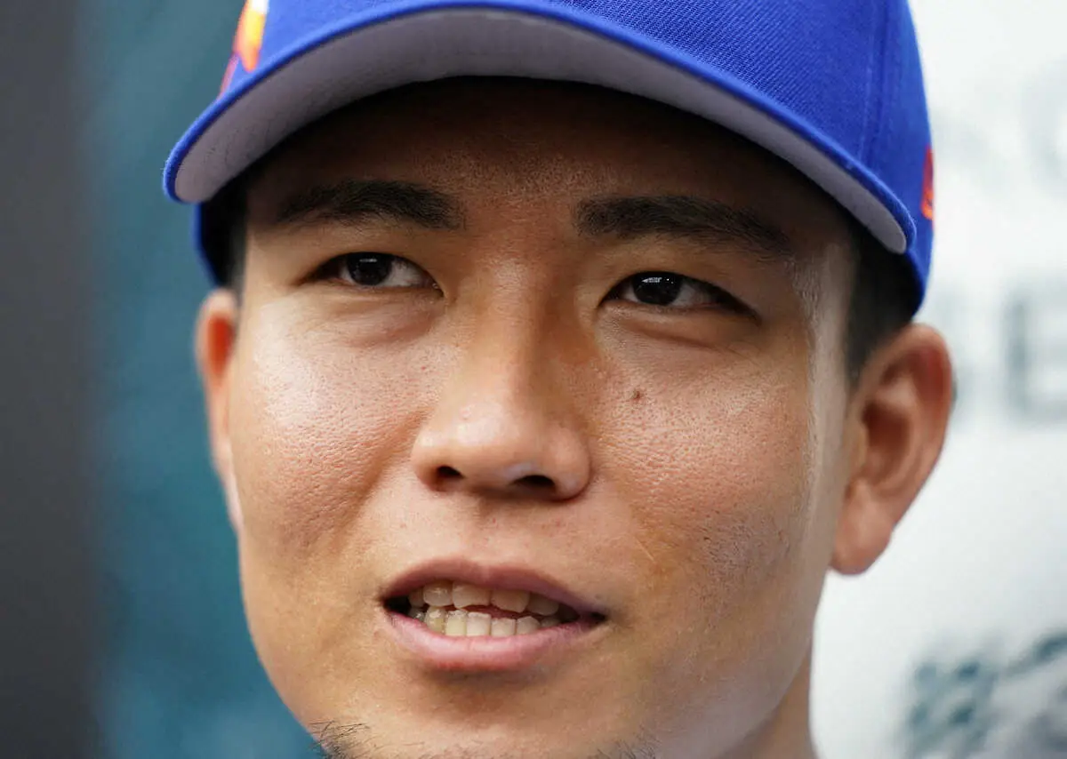 【画像・写真】メッツ千賀滉大の登板はなし　メジャー移籍1年目で初選出　試合中は松坂大輔氏のインタビュー受ける