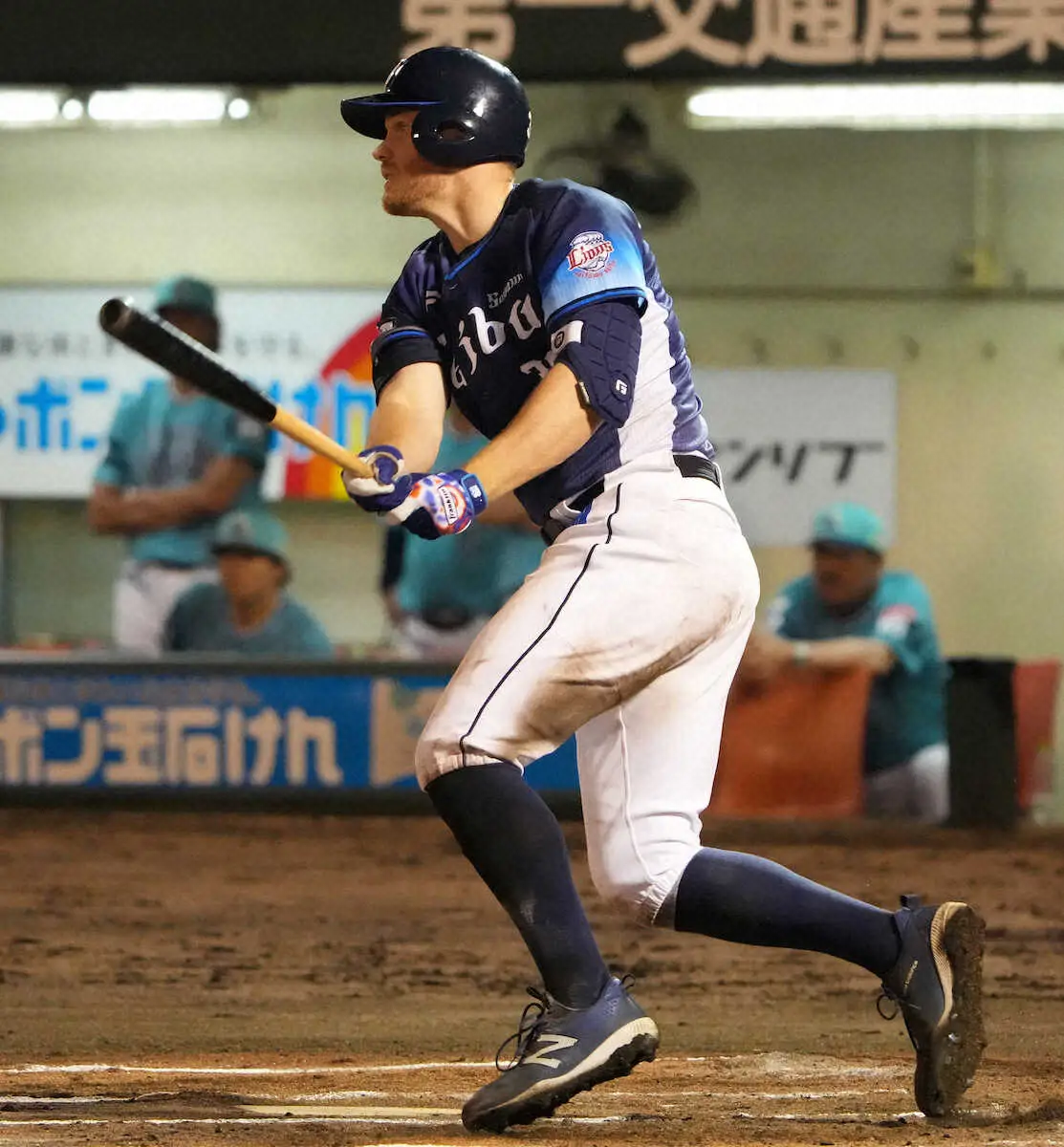 【画像・写真】西武　ソフトバンク相手に7月初の連勝　試合前異例のティー打撃調整のみで打ち勝った