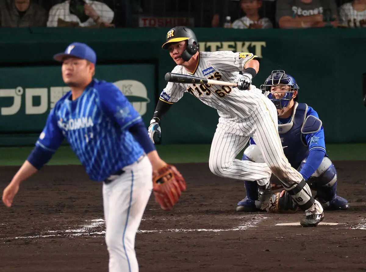 【画像・写真】阪神・小野寺　気を吐く3安打！2試合連続ベンチ外の悔しさぶるけるキャリア2度目の猛打賞