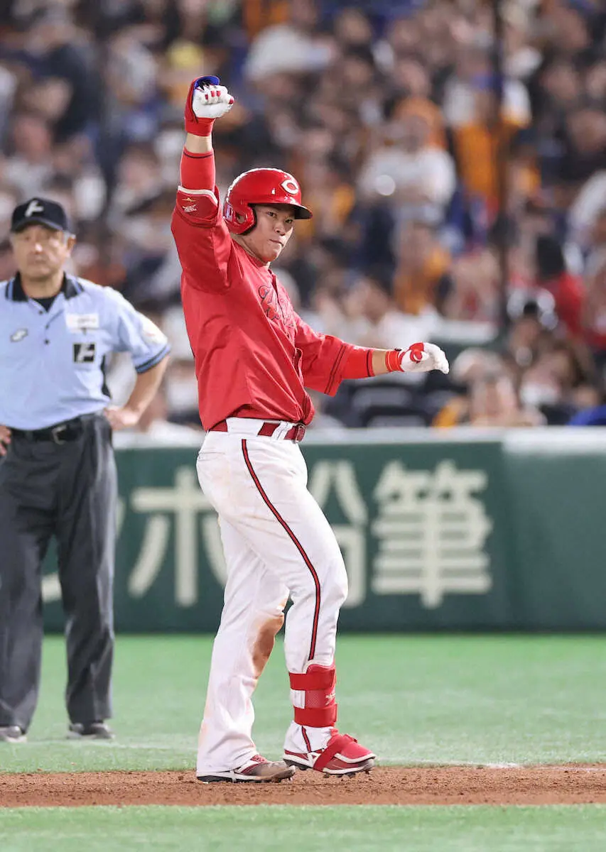 【画像・写真】延長に強い広島　坂倉だ堂林だ11回イッキ5点　新井監督「戦いながら成長。頼もしい」