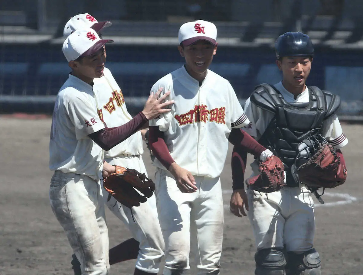 【画像・写真】大阪初の継続試合は試合開始から164時間23分で決着　四條畷が勝利