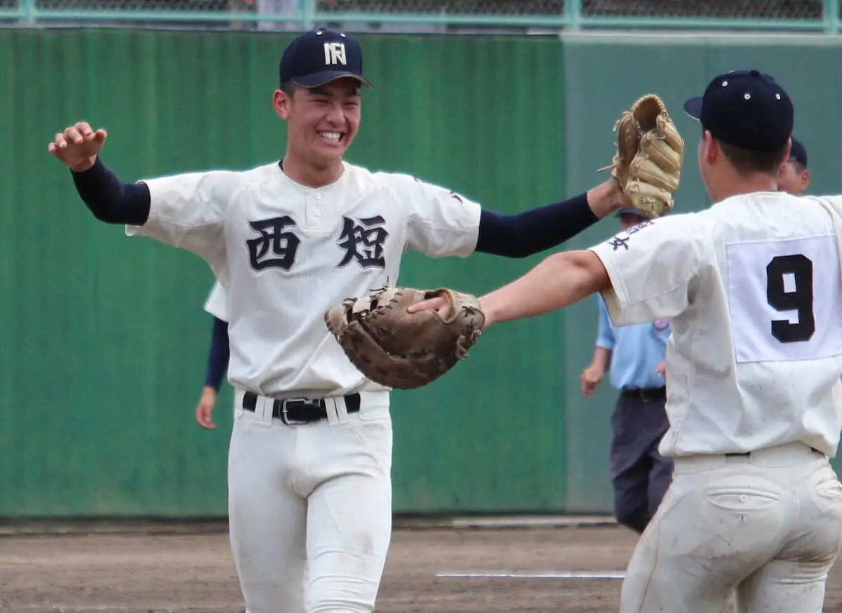 【画像・写真】西日本短大付の“二刀流”2年生村上　好救援で救った　5回ピンチで「ぶっつけ本番」連続K斬り
