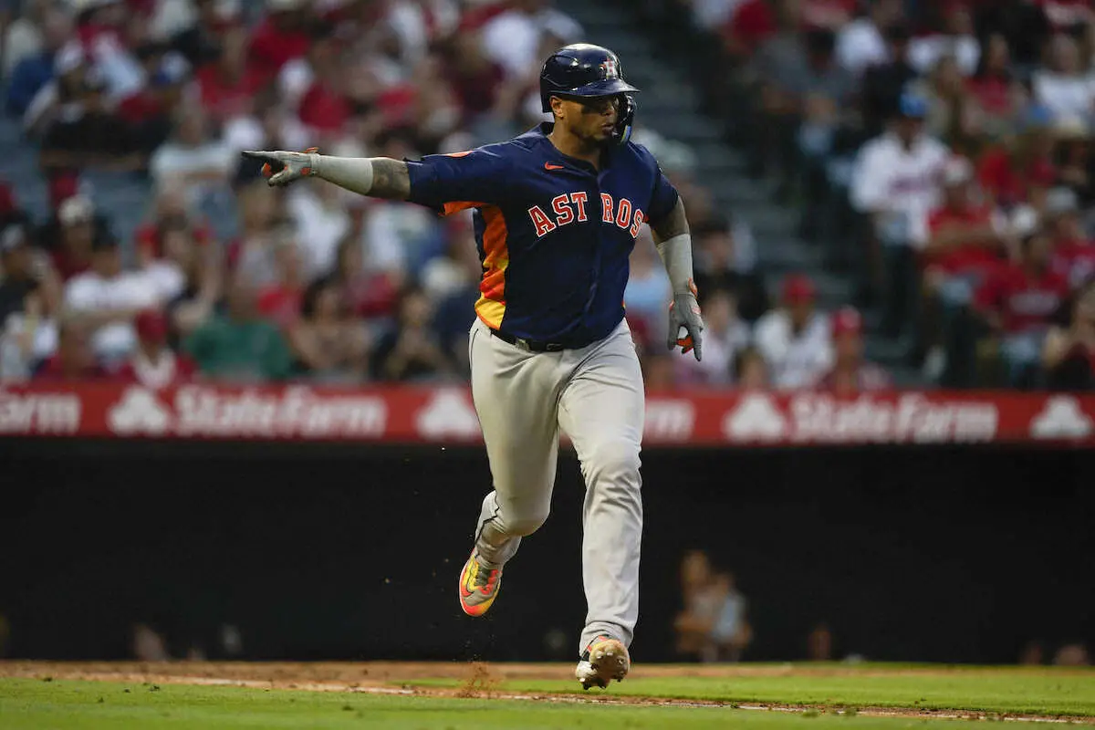 【画像・写真】大谷独走34号　元女房役の相手捕手「MVP獲った年より良い。今年もMVP」絶賛　打席での会話は…