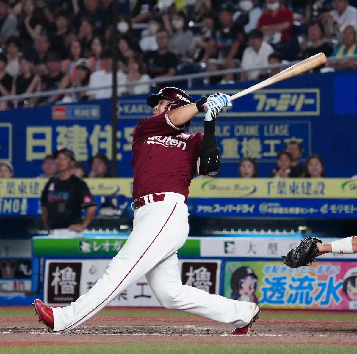 【画像・写真】楽天・浅村2発！キング独走18号　「最高の場面で“救えるような一打”」本塁打＆打点でリーグトップ