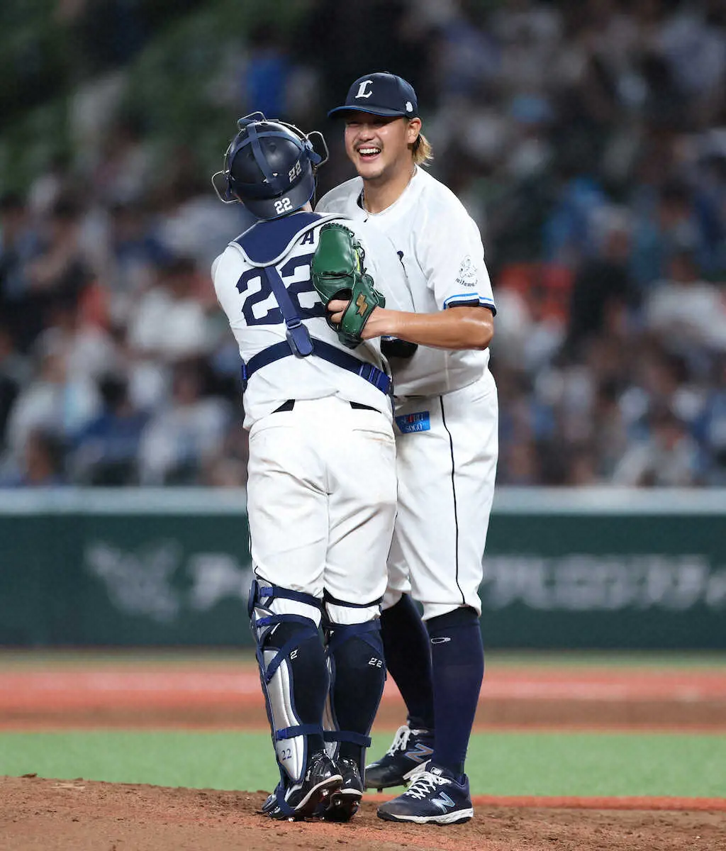 【画像・写真】西武・高橋光成　完封で最下位脱出　最高気温は39度の中120球の熱投「最高です」