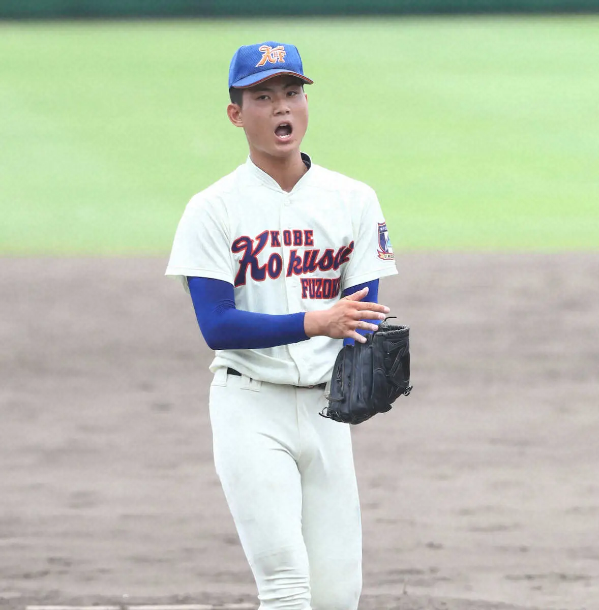 【画像・写真】神戸国際大付・中村完封　次戦へ気合「報徳にリベンジしたい気持ちは強い」