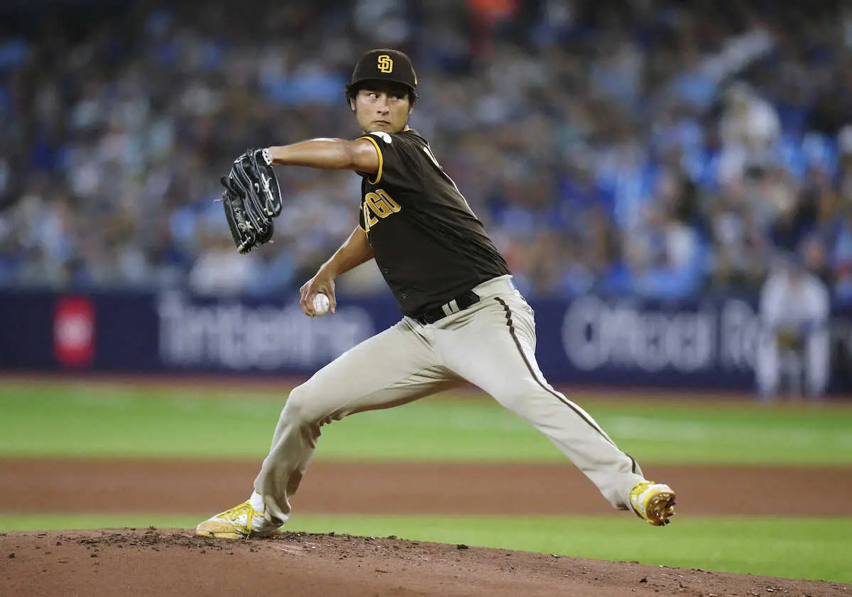【画像・写真】パドレス・ダルビッシュは6回4安打無失点の好投　7勝目の権利得て交代