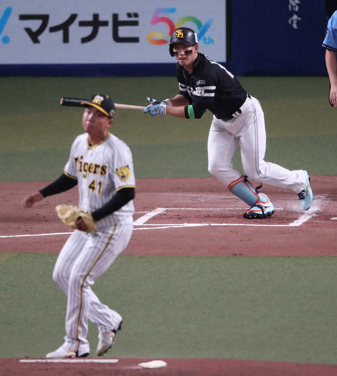 【画像・写真】【球宴】ソフトB・栗原　みそ煮込みうどんパワー打「食べた力です。最高、うまかった」