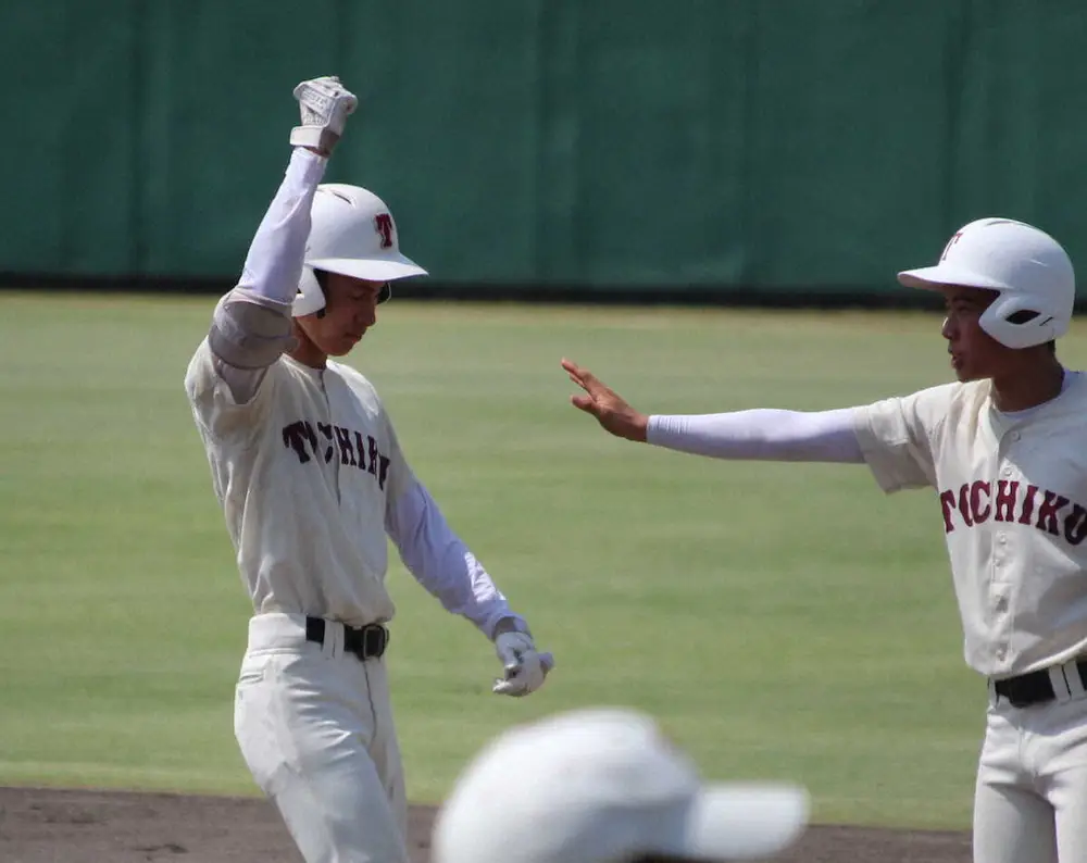 【画像・写真】東筑が近大福岡振り切る　高校野球福岡大会ベスト4へ一番乗り