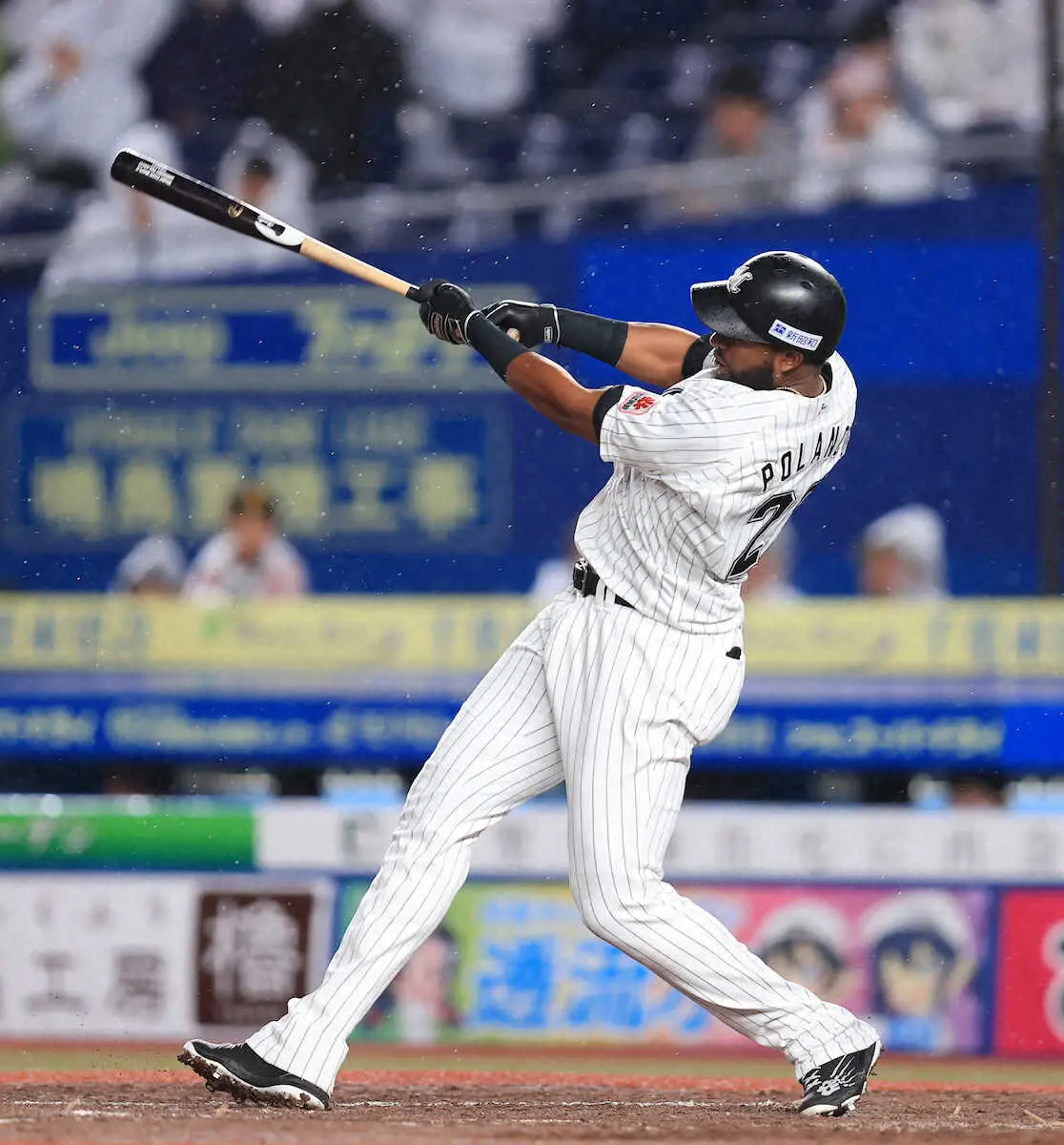 【画像・写真】ロッテ・ポランコ「ほんまにうれしい」2打席で3打点と大暴れ！ソフトバンク10連敗なら38年ぶり