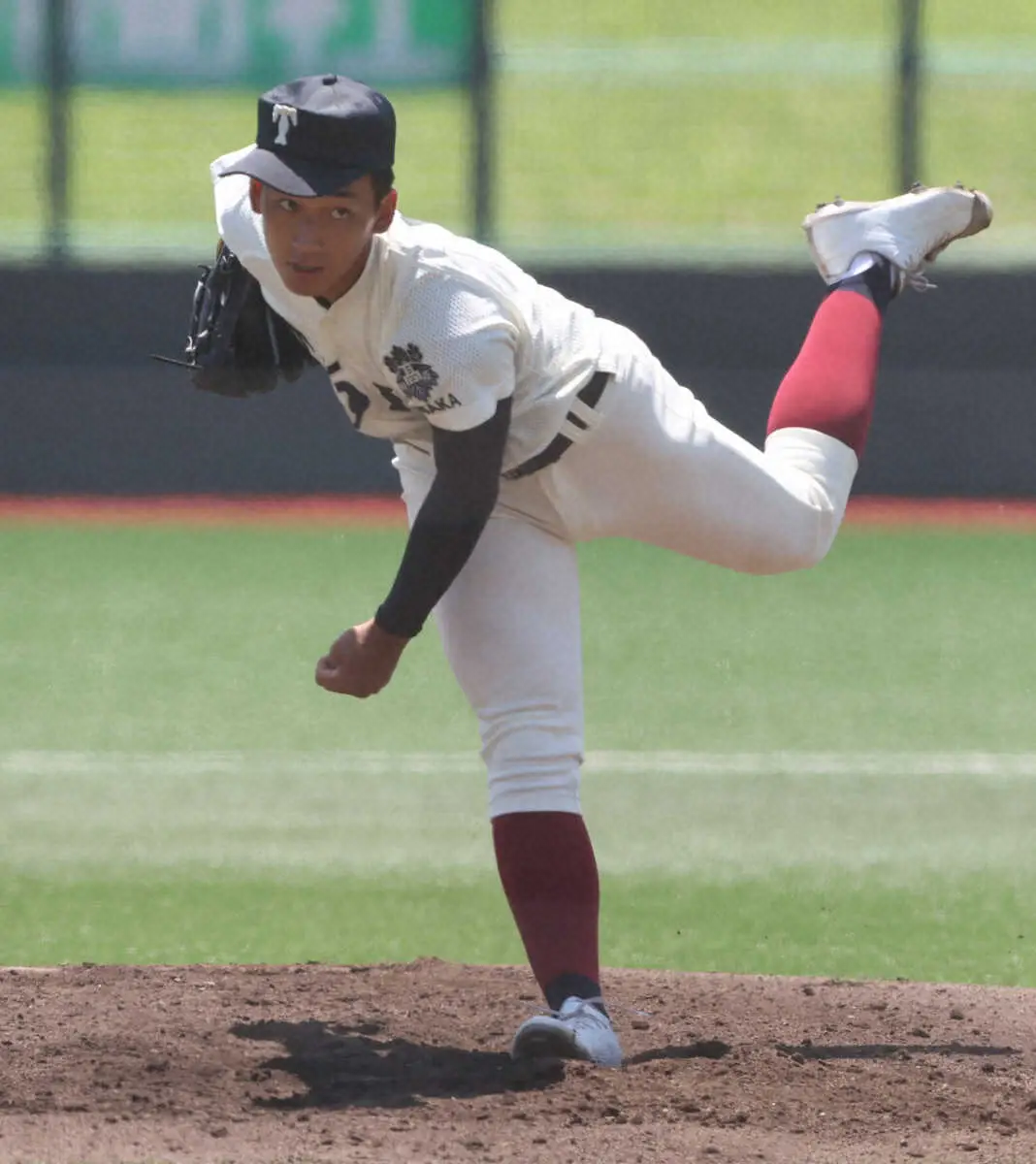 【画像・写真】大阪桐蔭・前田の夏が始まった　夏初登板で6回2失点　ソロ2被弾もスカウト12球団大集結で上々投球