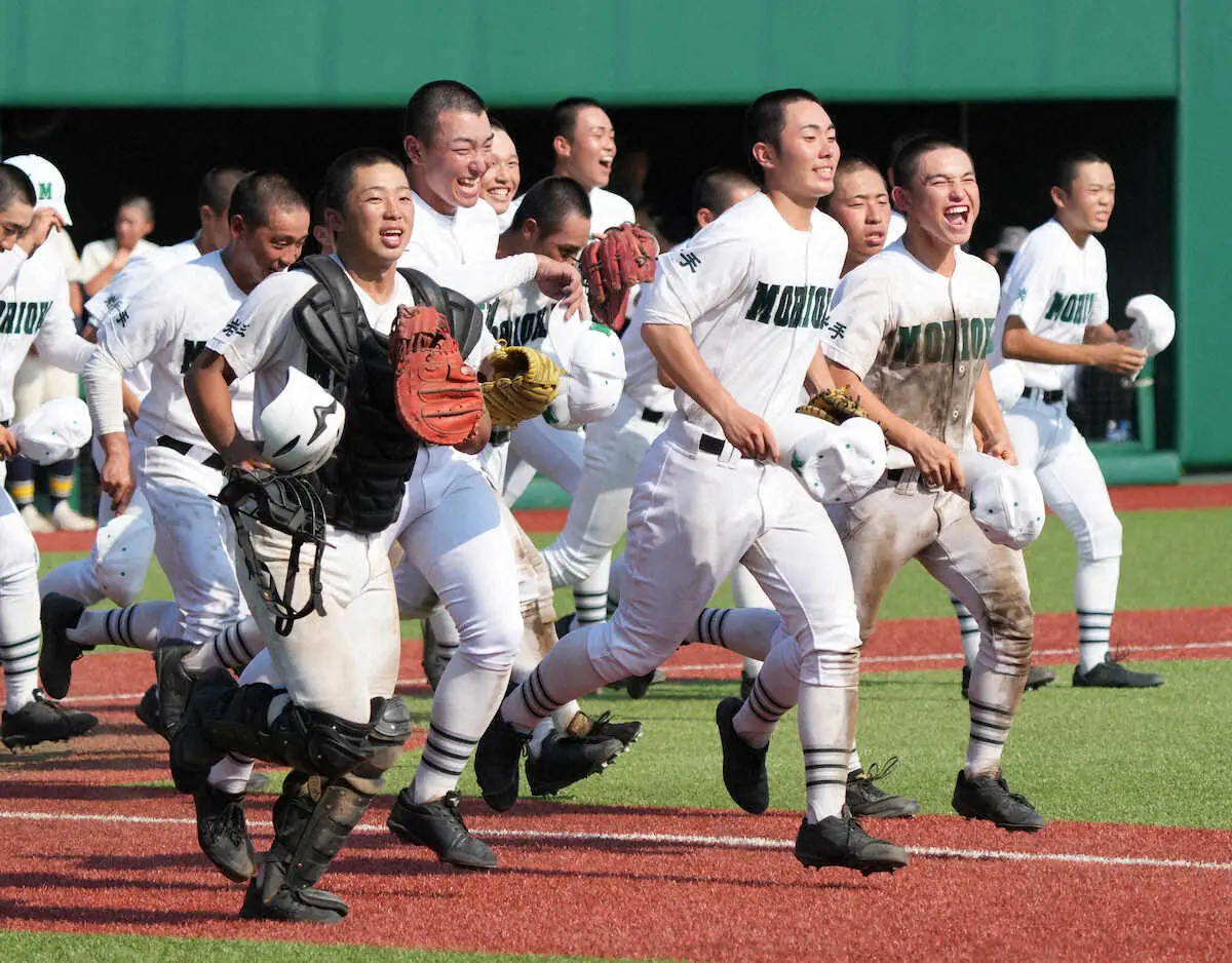 【画像・写真】盛岡三が89年以来の甲子園王手　決勝の相手は怪物・佐々木麟太郎擁する花巻東