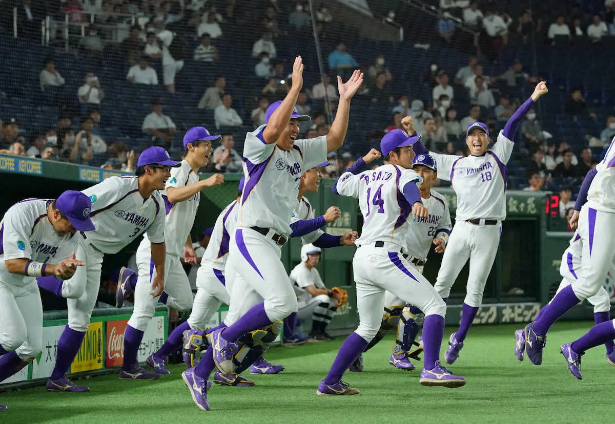 【画像・写真】ヤマハ33年ぶりの決勝進出！東海予選で敗れたトヨタ自動車にリベンジ　前野「引かずに戦う」2安打1打点