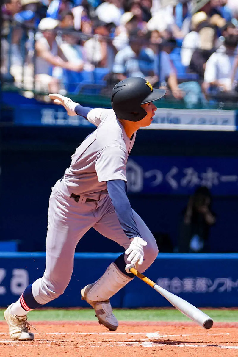 【画像・写真】慶応コールド王手　中軸そろい踏み3発など12得点　森林監督も驚き「スコアボード写真に撮りたかった」